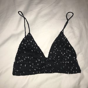 Indah Star-Print Bikini Top